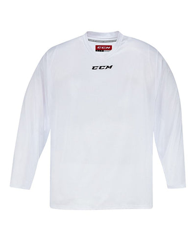 CCM 5000 GOALIE PRACTICE JERSEY - WHITE - CCM-5000-PRactice-Jersey-White-min