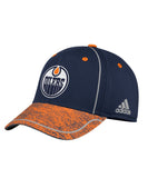 EDMONTON OILERS ADIDAS MEN'S 2018 NHL STRUCTURED DRAFT HAT - CX2502