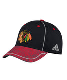 CHICAGO BLACKHAWKS ADIDAS MEN'S 2018 NHL STRUCTURED DRAFT HAT - CX2508