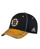 BOSTON BRUINS ADIDAS MEN'S 2018 NHL STRUCTURED DRAFT HAT - CX2512