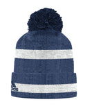 TORONTO MAPLE LEAFS ADIDAS MEN'S CUFFED BEANIE TOQUE - CX3127-2