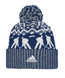 TORONTO MAPLE LEAFS ADIDAS MEN'S CUFFED POM TOQUE - CY3966-Back