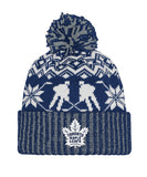 TORONTO MAPLE LEAFS ADIDAS MEN'S CUFFED POM TOQUE - CY3966