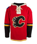 CALGARY FLAMES 47 BRAND MEN'S LACER HOCKEY HOODIE V2 - Calgary-Flames-47-Brand-Lacer-Hockey-Hoodie-V2