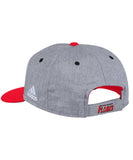 CALGARY FLAMES ADIDAS TWO TONE STRUCTURED ADJUSTABLE HAT - Calgary-Flames-Adidas-Two-Toned-Structured-Adjustable-Hat-BAck
