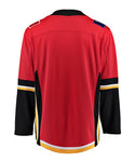 FANATICS CALGARY FLAMES MENS HOME BREAKAWAY JERSEY - Calgary-Flames-Fanatics-Home-Jersey-Back