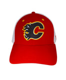 FANATICS CALGARY FLAMES MEN'S PRIMARY LOGO HAT - Calgary-Flames-Fanatics-Primary-Logo-Cap-Front