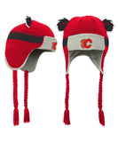 CALGARY FLAMES TODDLER STRIPE EARS TROOPER HAT - Calgary-Flames-Stripe-Ears-Trooper-Toddler-Hat-All-min