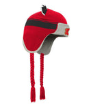 CALGARY FLAMES TODDLER STRIPE EARS TROOPER HAT - Calgary-Flames-Stripe-Ears-Trooper-Toddler-Hat-Side-min