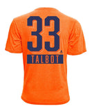 CAM TALBOT EDMONTON OILERS LEVELWEAR MEN'S  NAME & NUMBER T SHIRT - Cam-Talbot-Edmonton-Oilers-Levelwear-Mens-Icing-Name-and-Number-T-Shirt-Back-min