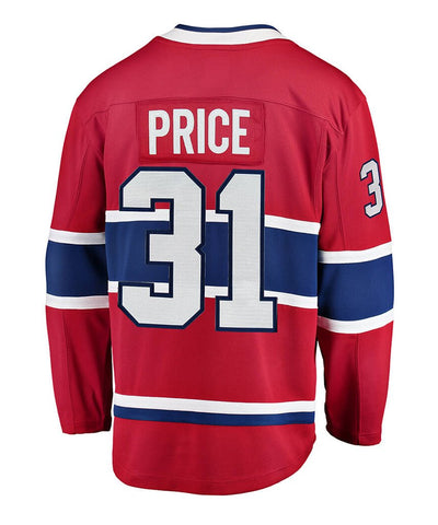 FANATICS MONTREAL CANADIENS CAREY PRICE MENS BREAKAWAY JERSEY - Carey-Price-Montreal-Canadiens-Fanatics-Breakaway-Jersey-Home-2