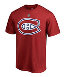 CAREY PRICE MONTREAL CANADIENS FANATICS MEN'S NAME AND NUMBER T SHIRT - Carey-Price-Montreal-canadiens-Name-Number-Shirt-Front