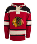 CHICAGO BLACKHAWKS 47 BRAND MEN'S LACER HOCKEY HOODIE V2 - Chicago-Blackhawks-47-Brand-Lacer-Hockey-Hoodie-V2