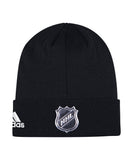 CHICAGO BLACKHAWKS ADIDAS LOCKER ROOM CUFFED BEANIE - Chicago-Blackhawks-Adidas-SR-Locker-Room-Cuffed-Beanie-Back