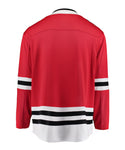 FANATICS CHICAGO BLACKHAWKS MENS HOME BREAKAWAY JERSEY - Chicago-Blackhawks-Fanatics-Home-Jersey-Back