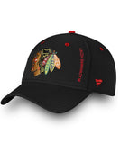 CHICAGO BLACKHAWKS FANATICS MEN'S RINKSIDE SPEED FLEX HAT - Chicago-Blackhawks-Fanatics-Rinkside-Speex-Flex-Hat-Side-1