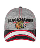 CHICAGO BLACKHAWKS KID'S SECOND SEASON PLAYER CAP - Chicago-Blackhawks-Second-Season-Kids-Cap-Front