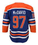 CONNOR MCDAVID EDMONTON OILERS JUNIOR PREMIER THIRD JERSEY - Connor-McDavid-Edmonton-Oilers-Heritage-Junior-Premier-Jersey-Back