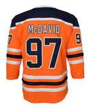 CONNOR MCDAVID EDMONTON OILERS JUNIOR PREMIER JERSEY - Connor-McDavid-Edmonton-Oilers-Kids-Premier-Jersey-Back