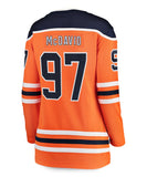 CONNOR MCDAVID EDMONTON OILERS FANATICS WOMEN'S BREAKAWAY JERSEY - Connor-Mcdavid-Edmonton-Oilers-Fanatics-Home-Jersey-Back