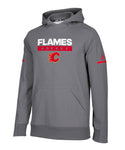 CALGARY FLAMES ADIDAS MEN'S SQUAD PO HOODIE - D78426