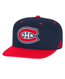 MONTREAL CANADIENS ADIDAS MEN'S SNAPBACK HAT - DC0413