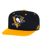 PITTSBURGH PENGUINS ADIDAS MEN'S SNAPBACK HAT - DC0427