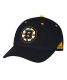 BOSTON BRUINS ADIDAS MEN'S STRUCTURED ADJUSTABLE HAT - DC0505
