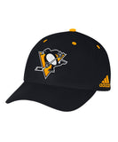 PITTSBURGH PENGUINS ADIDAS MEN'S STRUCTURED ADJUSTABLE HAT - DC0520