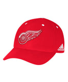DETROIT RED WINGS ADIDAS MEN'S STRUCTURED ADJUSTABLE HAT - DC0523-1