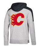 CALGARY FLAMES ADIDAS MEN'S HEATER PO HOODIE - DN5512-Back