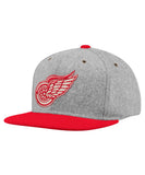 DETROIT RED WINGS ADIDAS MEN'S VINTAGE STRAPBACK HAT - DU7220