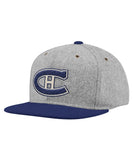 MONTREAL CANADIENS ADIDAS MEN'S VINTAGE STRAPBACK HAT - DU7232