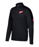 DETROIT RED WINGS ADIDAS MEN'S AUTHENTIC PRO 1/4 ZIP - Detroit-Red-Wings-Adidas-Authentic-Pro-1-4-Zip-Front