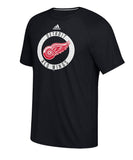DETROIT RED WINGS ADIDAS MEN'S PRACTICE GRAPHIC T SHIRT - Detroit-Red-Wings-Adidas-Mens-Practice-Graphic-T-Shirt-Front