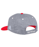 DETROIT RED WINGS ADIDAS TWO TONE STRUCTURED ADJUSTABLE HAT - Detroit-Red-Wings-Adidas-Two-Toned-Structured-Adjustable-Hat-Back