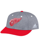 DETROIT RED WINGS ADIDAS TWO TONE STRUCTURED ADJUSTABLE HAT - Detroit-Red-Wings-Adidas-Two-Toned-Structured-Adjustable-Hat-Front