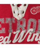 FANATICS DETROIT RED WINGS WOMEN'S TRUE CLASSICS LACE UP LONGSLEEVE SHIRT - Detroit-Red-Wings-Fanatics-Womens-True-Classic-Lace-Up-Shirt-Zoom-min