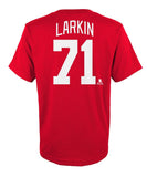 DYLAN LARKIN DETROIT RED WINGS JUNIOR PLAYER T SHIRT - Dylan-Larkin-Detroit-Red-Wings-Junior-Player-T-Shirt-Back-min
