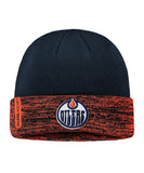 EDMONTON OILERS FANATICS MEN'S RINKSIDE CUFFED KNIT TOQUE - EDMONTON-OILERS-FANATICS-MEN_S-RINKSIDE-CUFFED-KNIT-TOQUE-FRONT