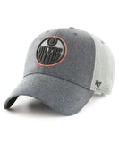 EDMONTON OILERS 47 BRAND MEN'S DARK FIELD MVP CAP - Edmonton-Oilers-47-Brand-Dark-Field-MVP-Cap-Front