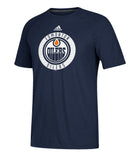 EDMONTON OILERS ADIDAS MEN'S PRACTICE GRAPHIC T SHIRT - Edmonton-Oilers-Adidas-Mens-Practice-Graphic-T-Shirt-Front