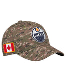 ADIDAS EDMONTON OILERS STRUCTURED FLEX CAMO - Edmonton-Oilers-Adidas-Mens-Structured-Flex-Camo-Hat-Frontjpg-min