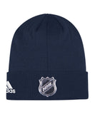 EDMONTON OILERS ADIDAS LOCKER ROOM CUFFED BEANIE - Edmonton-Oilers-Adidas-SR-Locker-Room-Cuffed-Beanie-Back