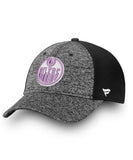 EDMONTON OILERS FANATICS MEN'S HOCKEY FIGHTS CANCER 2018 HAT - Edmonton-Oilers-Fanatics-Hockey-Fights-Cancer-2018-Hat-Front
