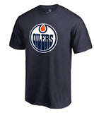 EDMONTON OILERS FANATICS MEN'S PRIMARY LOGO T SHIRT - Edmonton-Oilers-Fanatics-Mens-Primary-Logo-T-Shirt-Front-min