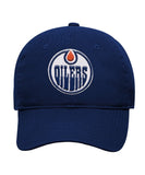 EDMONTON OILERS KID'S PRIMARY LOGO CAP - Edmonton-Oilers-Kids-Primary-Logo-Cap-Front-min
