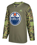 EDMONTON OILERS ADIDAS AUTHENTIC CAMO JERSEY - Edmotnon-Oilers-Adidas-Authentic-Camo-Jersey-Front