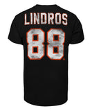 OLD TIME HOCKEY ERIC LINDROS PHILADELPHIA FLYERS ALUMNI T SHIRT - Eric-Lindros-Philadelphia-Flyers-47-Brand-Alumni-T-Shirt-Back