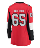 ERIK KARLSSON OTTAWA SENATORS FANATICS WOMEN'S BREAKAWAY JERSEY - Erik-Karlsson-Ottawa-Senators-Fanatics-Home-Jersey-Back